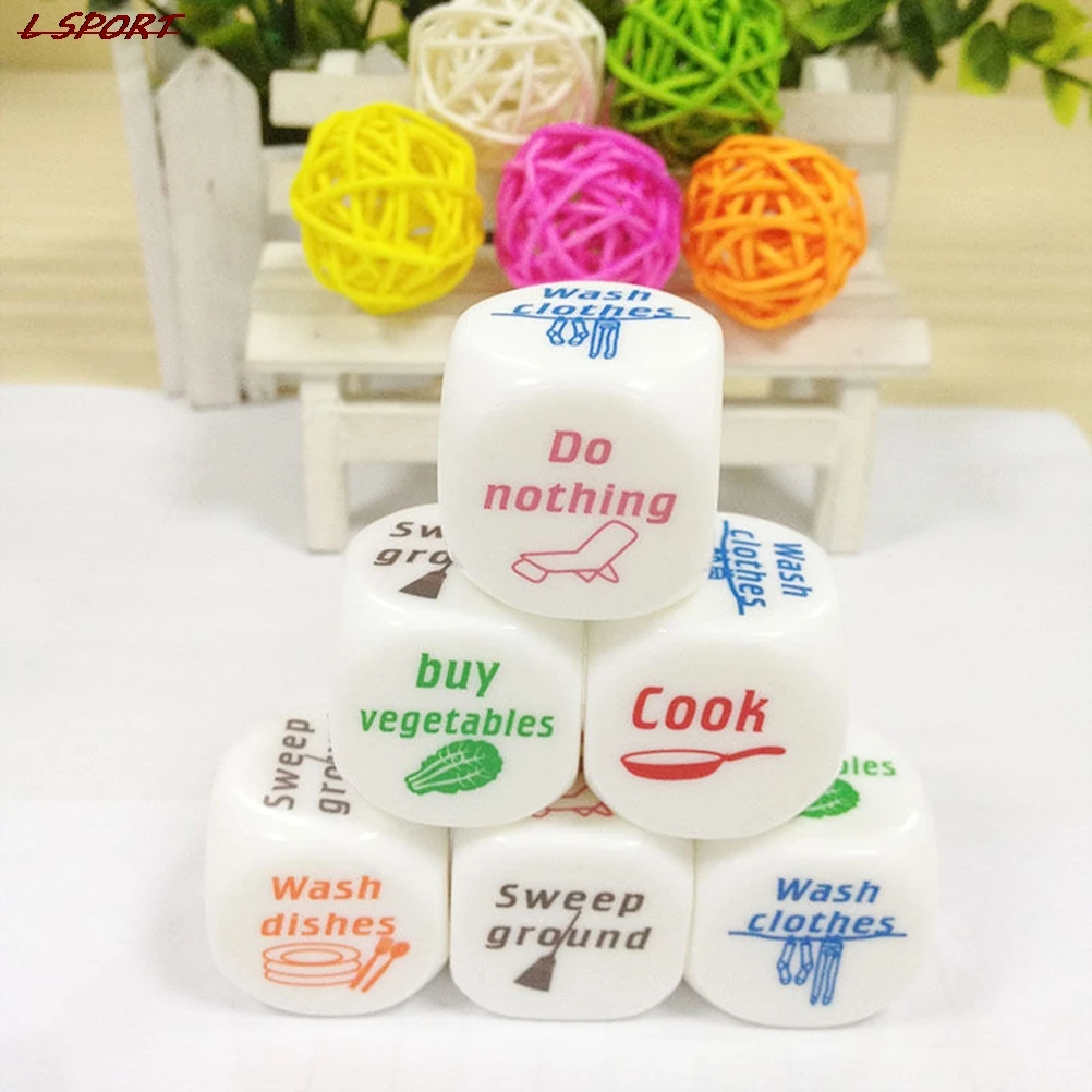 

1 шт., новинка, милые кости, семейные кости для дома, разделение домашних костей, смешные кости для пар, семейные кости, игра, игрушки