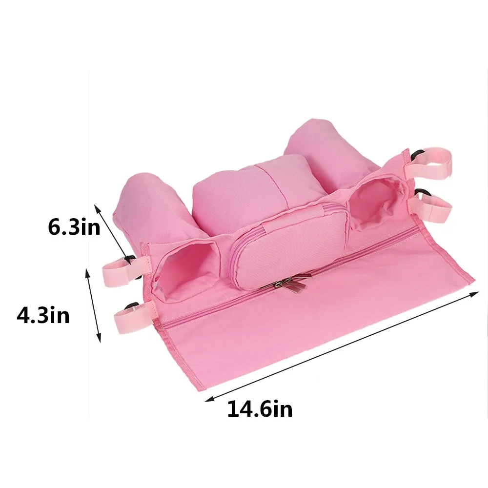 Универсальный органайзер для детских колясок сумка хранения бутылочек