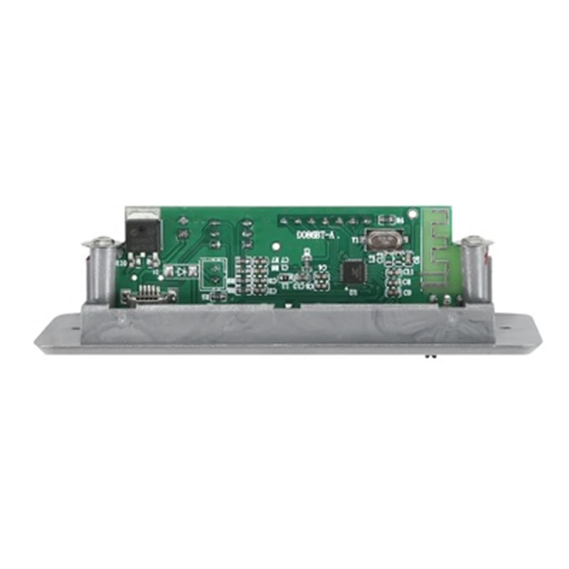 DC 5V/12V цифровые часы Bluetooth MP3 декодирующая плата с 2*3 Вт усилитель Перезаряжаемые SD