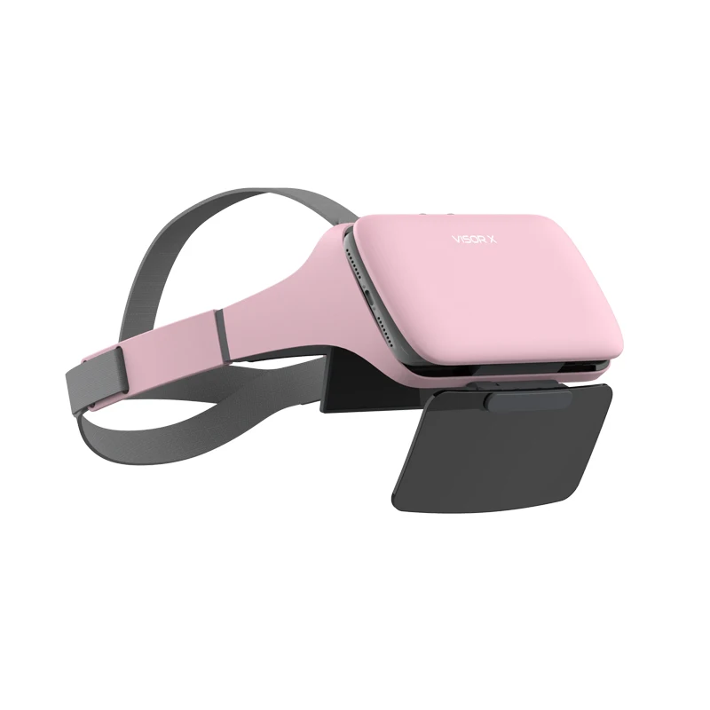 Visor X Screen VR Magnifier Headset Magnifying Glasses Smart Mobile Phone Movies Amplifier with Holder Stand for Any Smartphone |