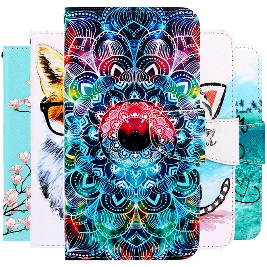 Чехол-книжка из искусственной кожи для Samsung S10 J4 J6 Note 10 Plus A10 A20 A30 A40 A50 S A70 M10 A8 2018 |