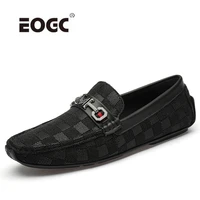 genuine leather men shoes anti slip soft classic shoes men flats loafers moccasins outdoor slip on non slip driving shoes