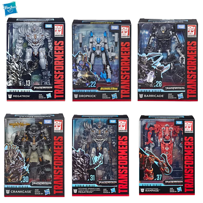 

Hasbro Transformers Studio Series Starscream Lockdown Optimus Prime Iron Poly Megatron Bumblebee Anime Figure Birthday Gift