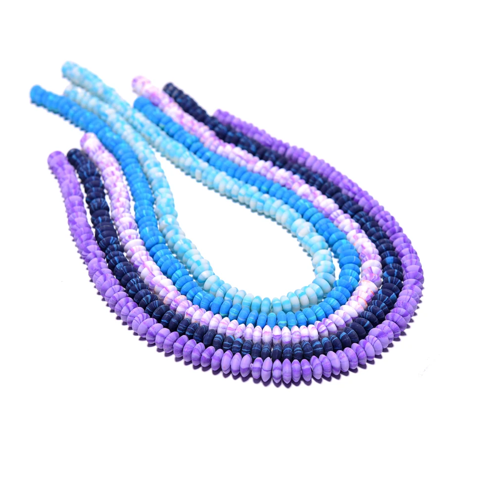 2020 Оптовые Бусины для рукоделия 8 мм плоские круглые полимерные глины россыпью