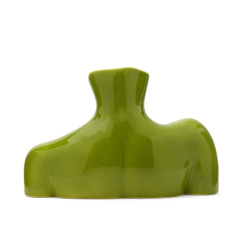 

Naked Female Sculpture Ceramic Vase Home Decoration Accessories Living Room Office Flower Arrangements Bust Art Vases Ornaments