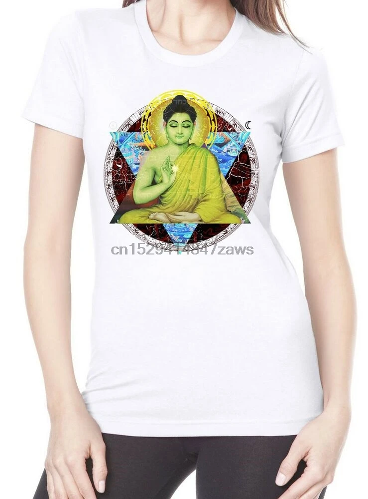 Будда Дхарма буддийские женские футболки буддизм Медитация|Мужские футболки| |