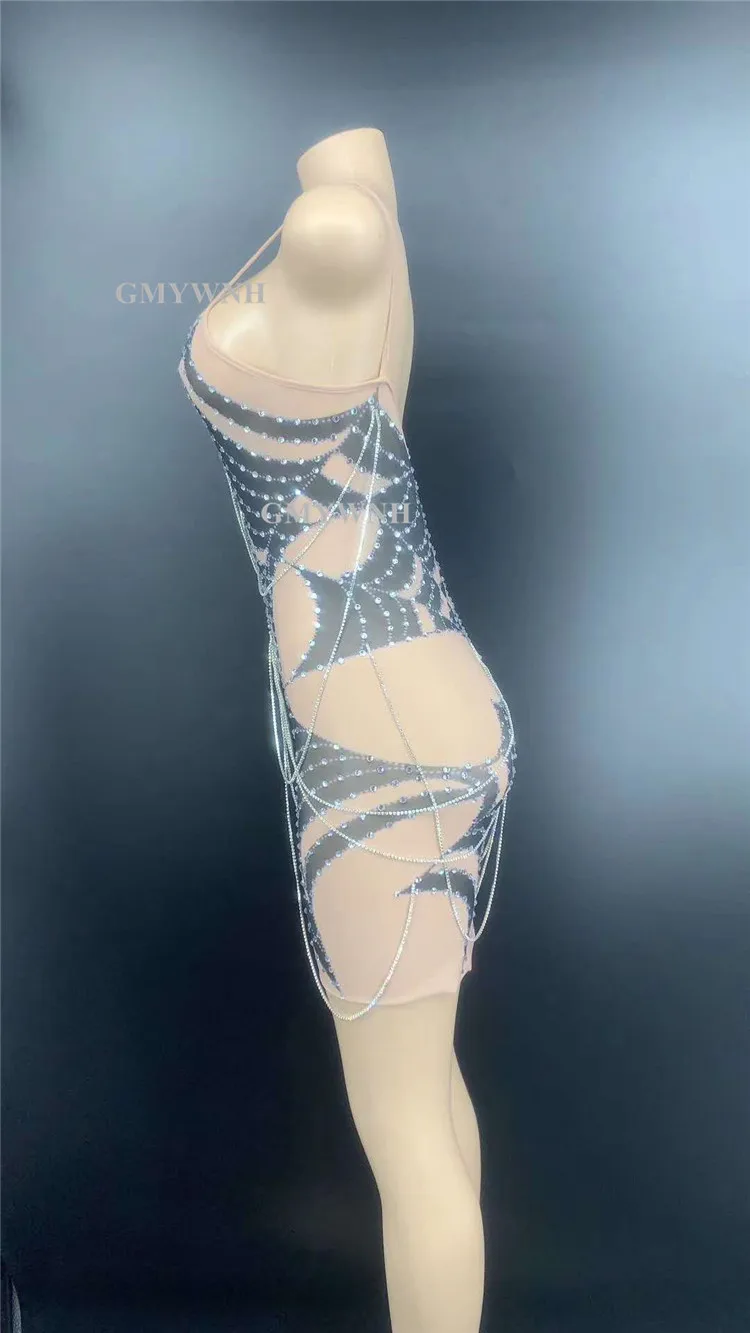 Сценические костюмы для бальных танцев V79 прозрачное женское вечернее платье