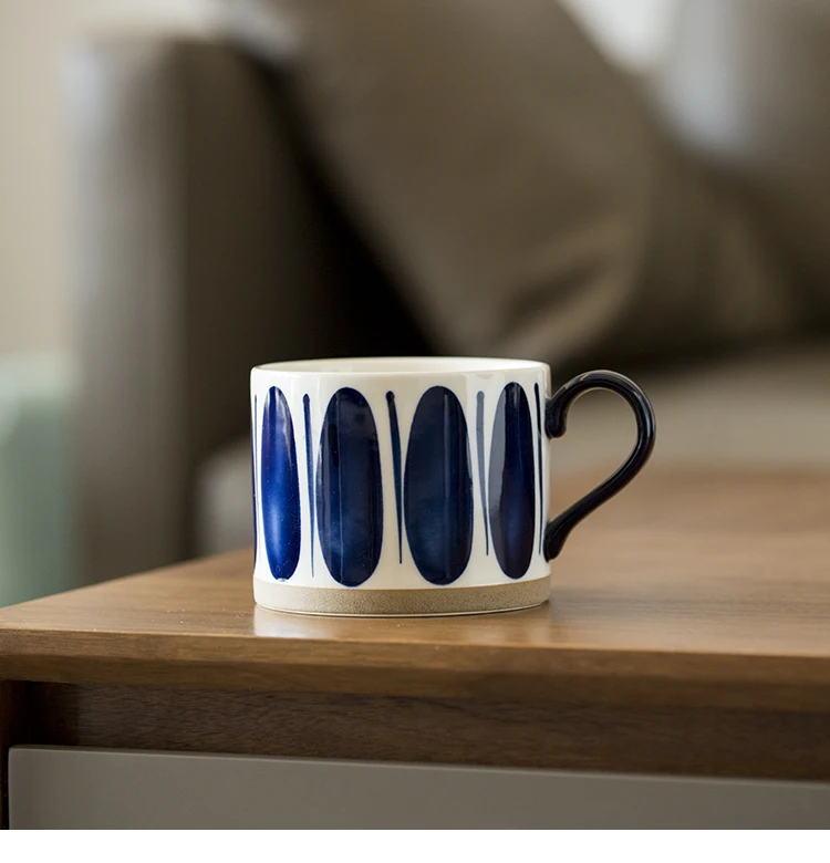 Персонализированные японский нарисованная белая Кофе Кружка Ручной