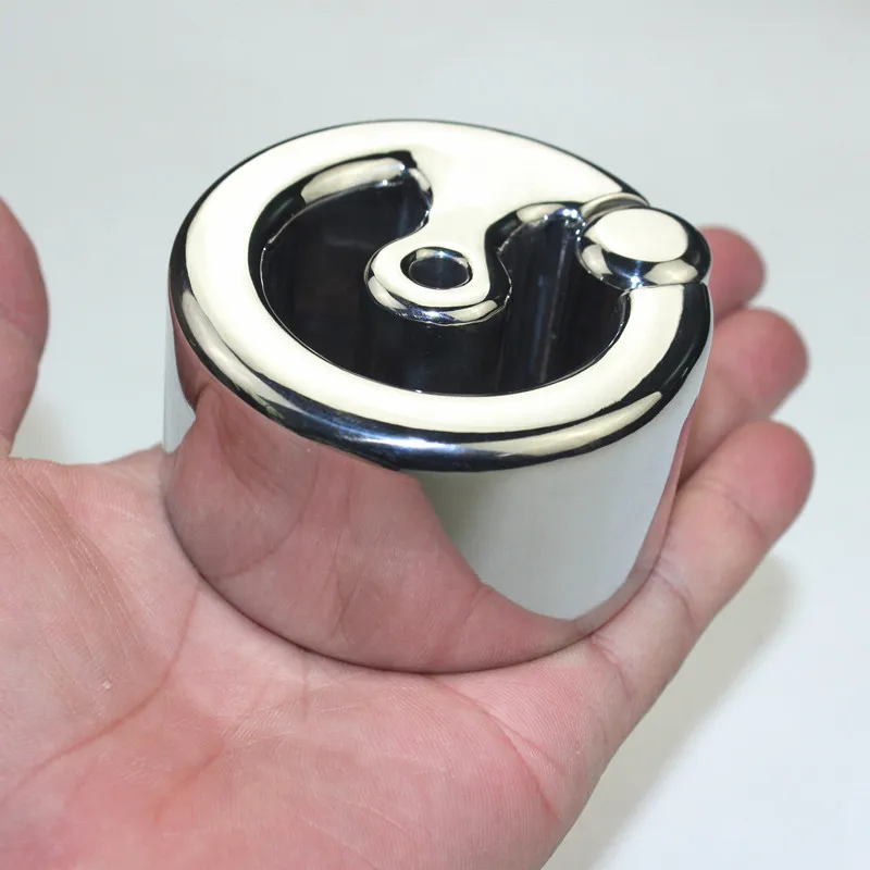 Мужской кулон для пениса из нержавеющей стали u образная удлиненная Мошонка с