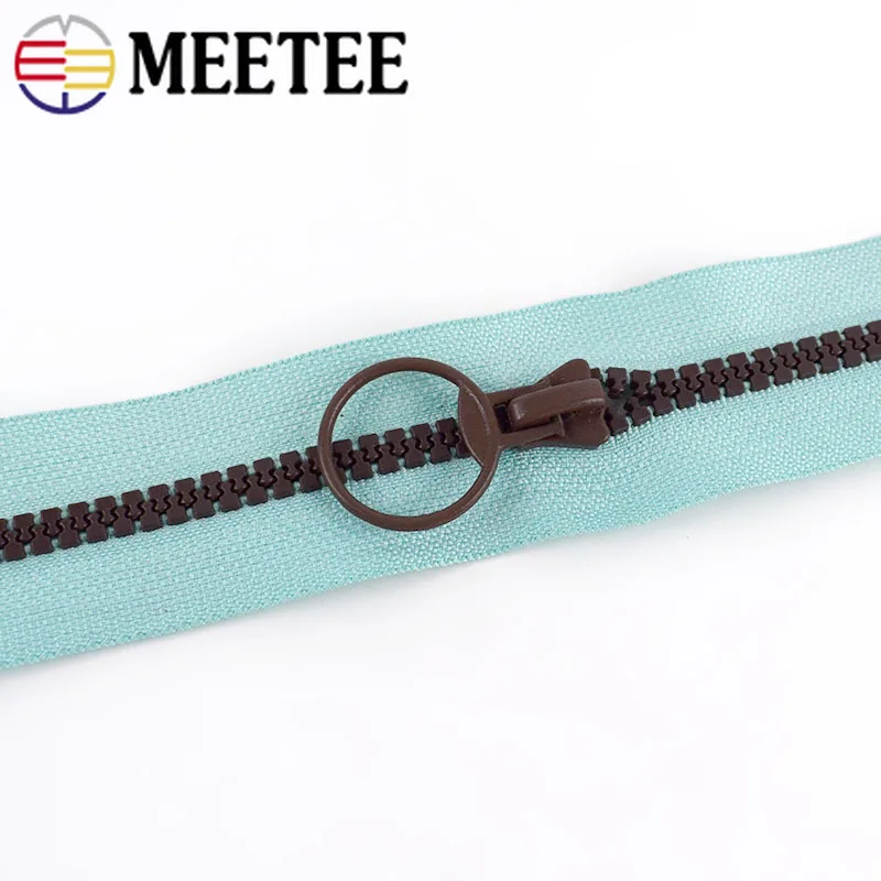 10 шт. 5 # круглые кольца слайдеры на молнии из смолы сумка для одежды экологически