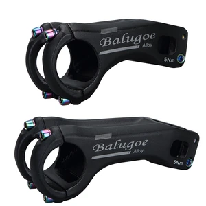 Road Bike Stem Cross-country Mountain Bike Aluminum Alloy Stem Tube Plus or Minus 17 Degrees 70mm 90mm Stem