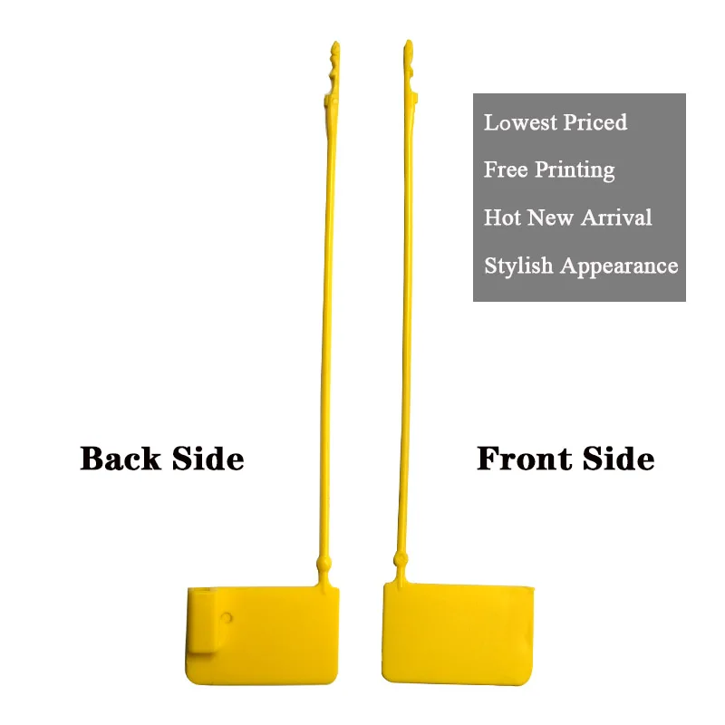 1000 шт Заказные этикетки для одежды одноразовые пластиковые замки защитные