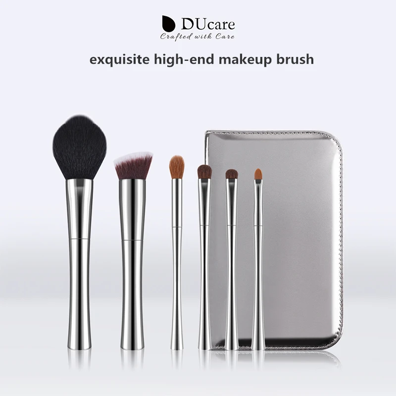 xiaomi DUcare Изысканная Высококачественная Кисть для макияжа 6 комплектов из искусственного волокна PU мягкая Кисть для макияжа 45 от xiaomi youpin