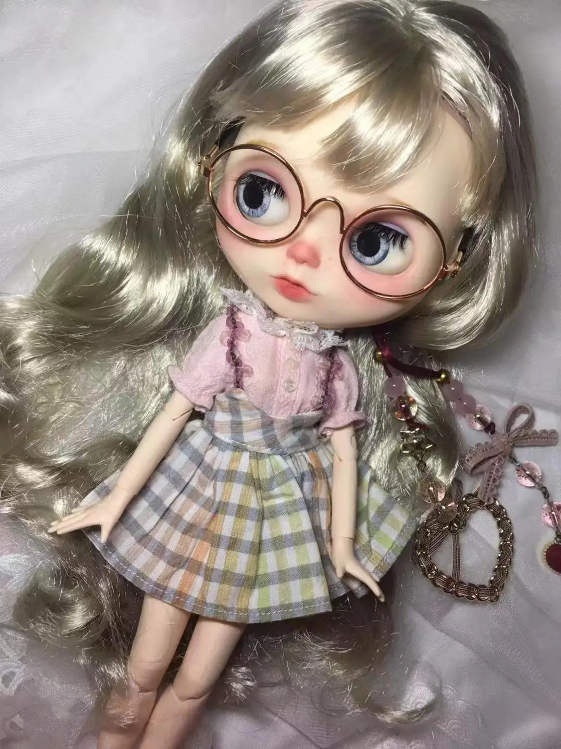 Кукла neo Blyth NBL 1/6 BJD кукла с большими глазами шарнирная длинным кудрявым коротким