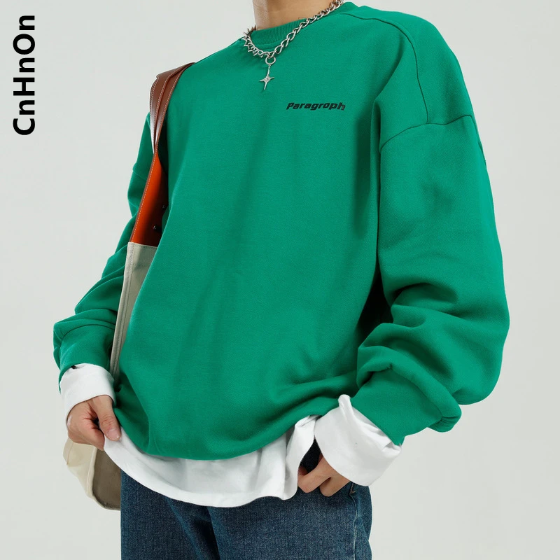 

Spring new arrivals Korean style loose printed sweater men M2-O-W8031