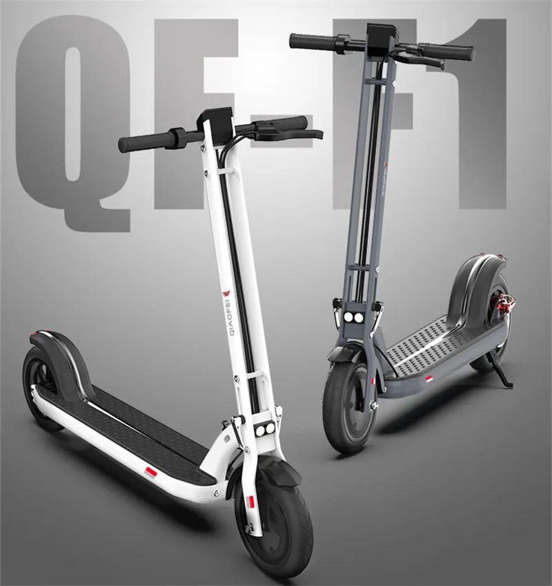 Самокат для взрослых с двумя колесами электрические скутеры 8 5 дюймов 300 Вт