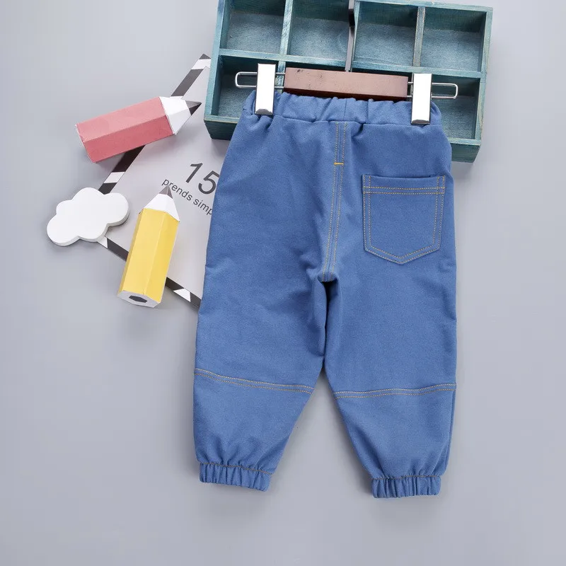 

2020 New Spring Autumn Cotton Kids Pants Boys Girls CARTOON Casual Pants 2 Colors Kids Sports Trousers Harem Pants Hot Sale