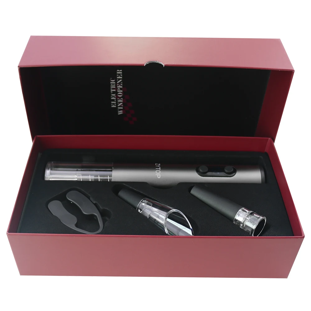 Электрический открывалка для бутылок набор из четырех предметов вечерние