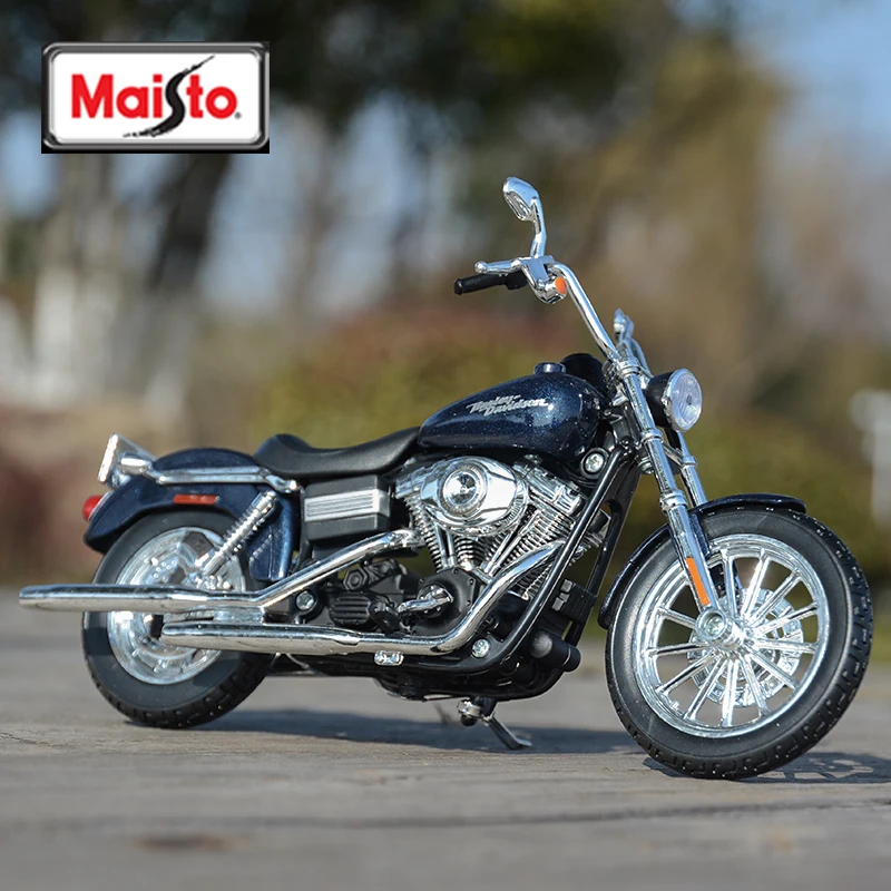 Maisto 1:12 2006 FXDBI Dyna Улица Боб литья под давлением сплав модель мотоцикла Игрушка