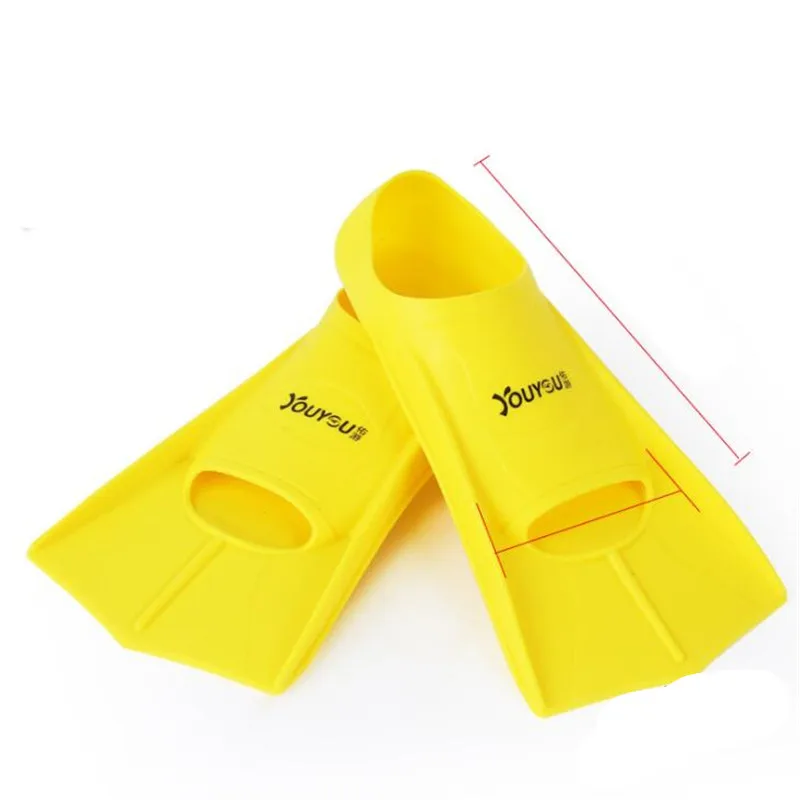 Swimming fins men silicone short flippers children professional diving flippers duck flippers snorkeling equipment women images - 6