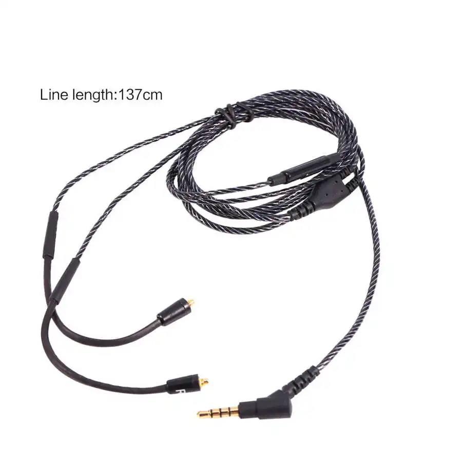 Заменить аудио кабель 3 5 мм для SHURE SE535 SE425 SE315 SE215 наушников | Электроника