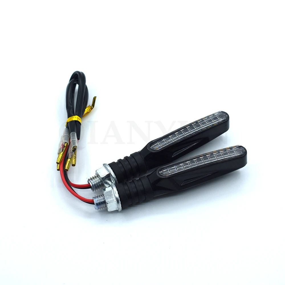 Универсальный светодиодный индикатор для мотоцикла с гибким потоком рулевого