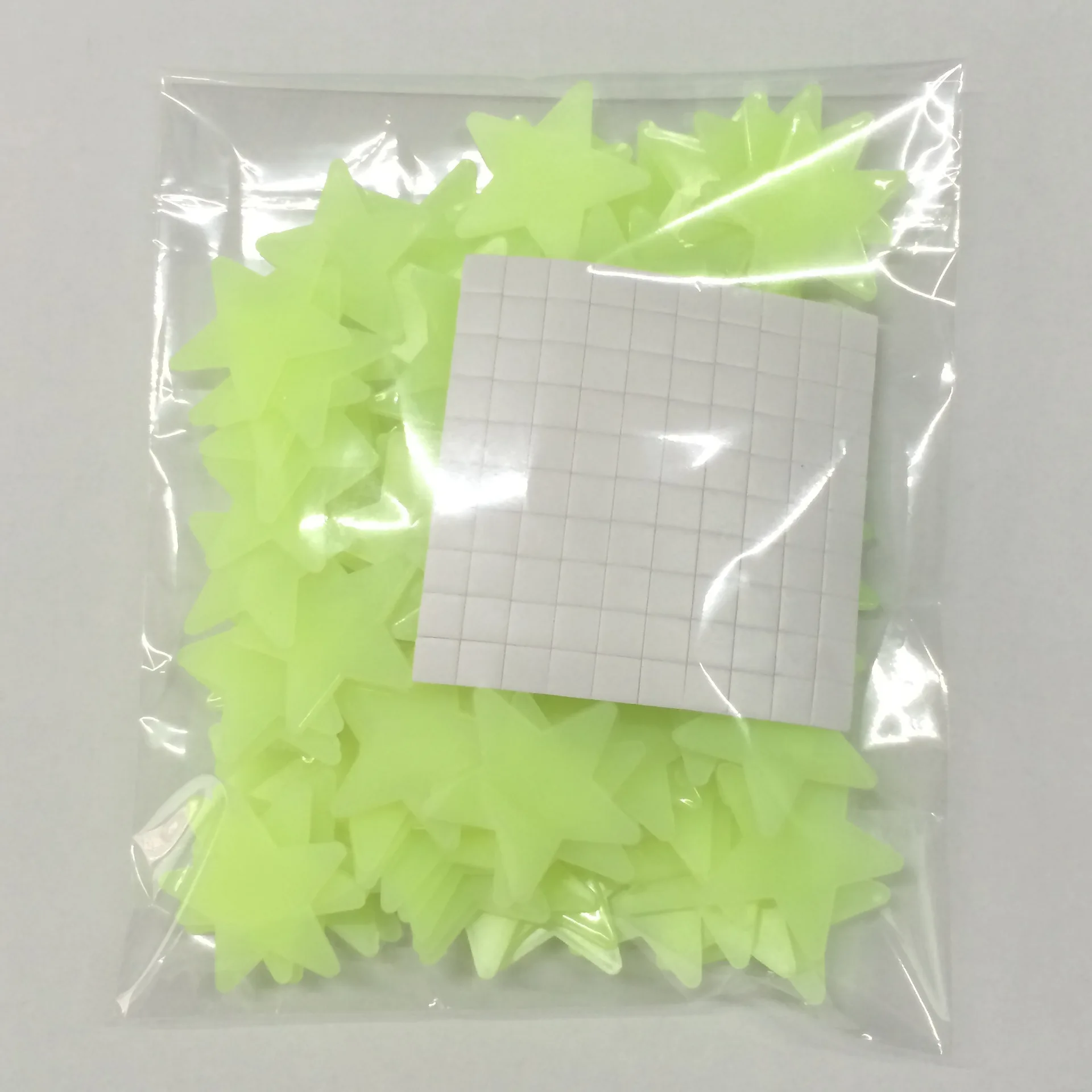 

Fluorescent Stickers Five-pointed Star 100 Pcs Home Decor Luminous Star Wall Stickers Children's Room Decoration Romantic Night