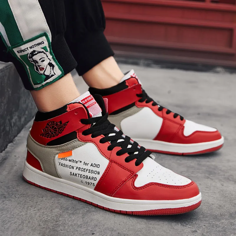 Высокие баскетбольные кроссовки Jordan для мужчин и женщин трендовые легкие