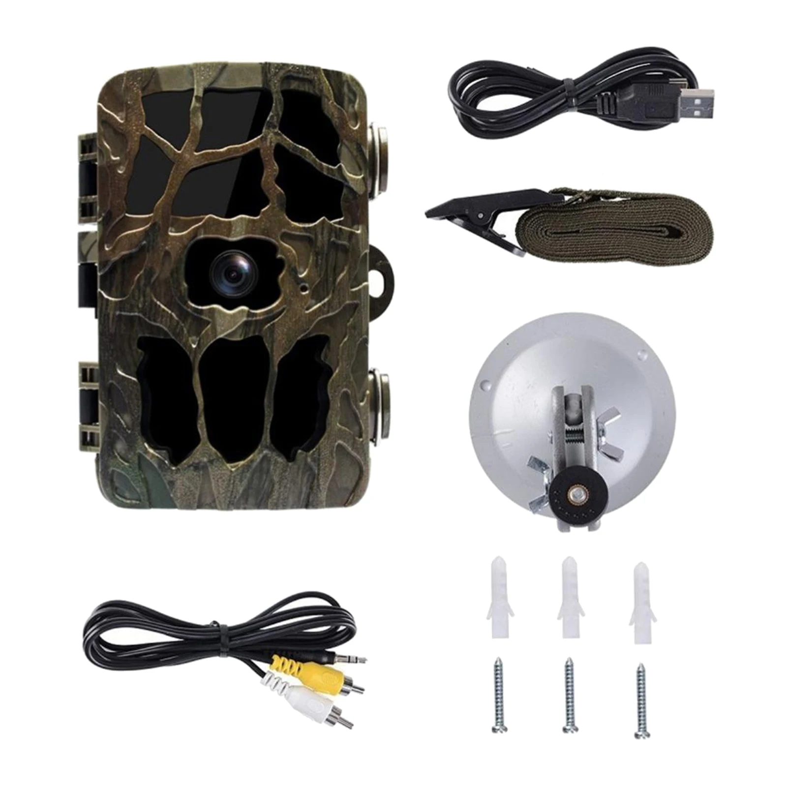 

Outdoor Hunting Trail Camera Night Version Wild Cameras 16MP 1080P IP66 Photo Trap 0.3s Trigger Wildlife Camera Surveillance