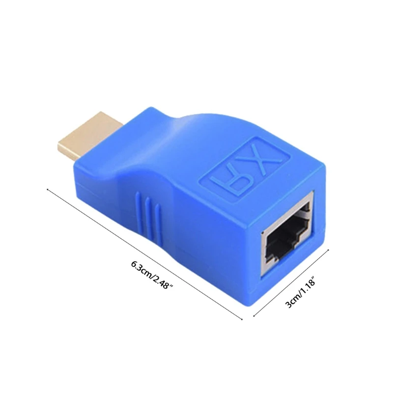 45BD RJ45 Coupler Ethernet Lan Extension Connector 4K HDMI-compatible Cat6 Cat5e Female to Female(1 Pair) | Компьютеры и офис