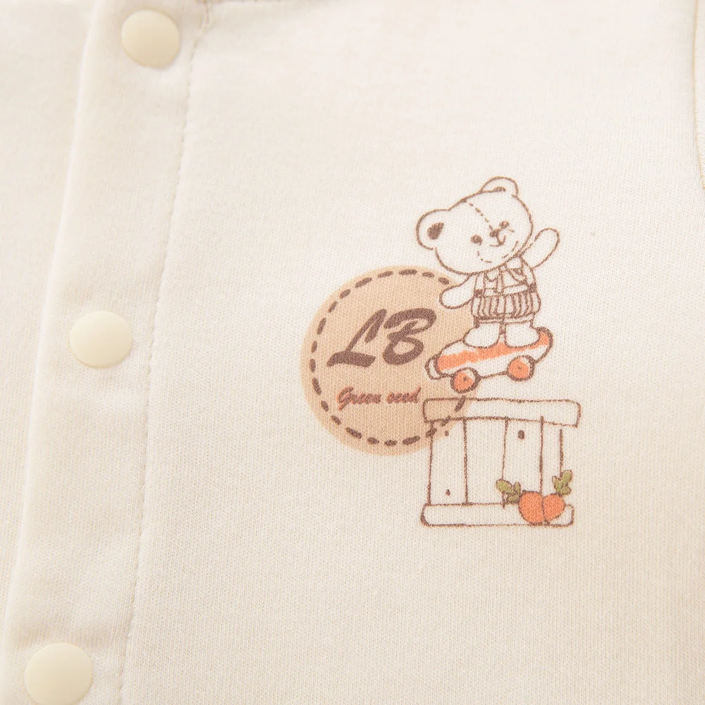 2 шт./партия Детский комбинезон с длинными рукавами для новорожденных костюм