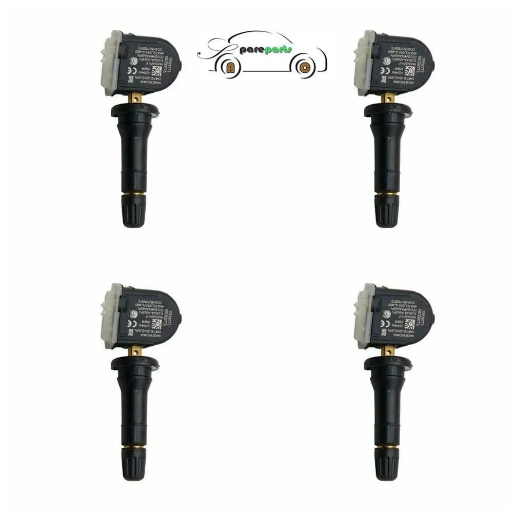 Датчик давления в шинах 4 шт./компл. 13598773 433 МГц TPMS для Cadillac CT6 XT5 SRX Chevrolet Malibu Opel