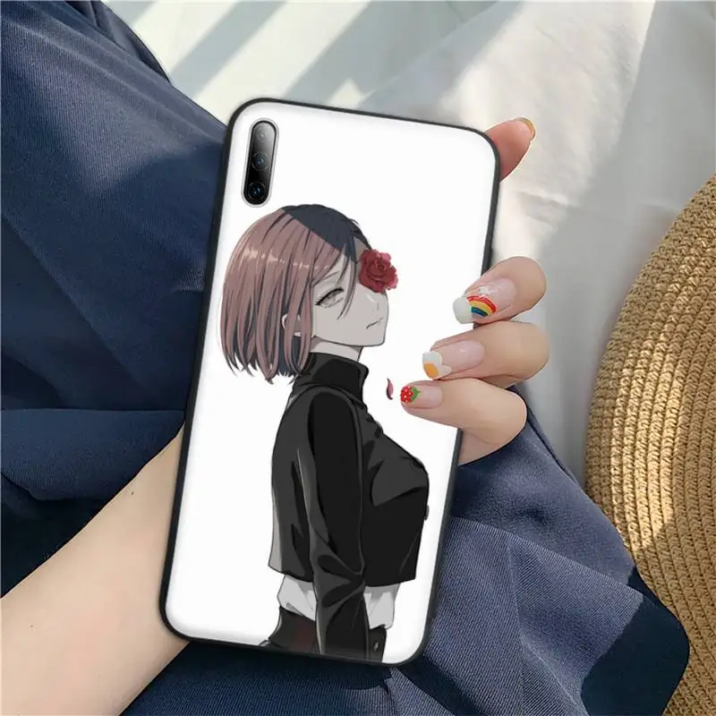 

Jujutsu Kaisen Satoru Gojo anime Phone Case For Huawei P9 P10 P20 P30 P40 Pro Lite TPU Cover