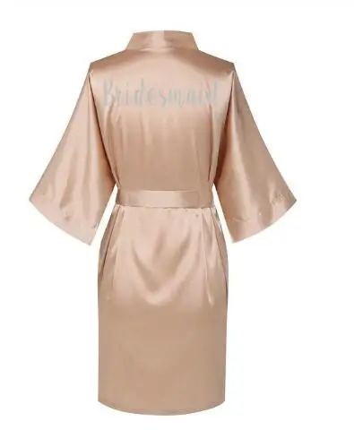 Атласное шелковое платье цвета шампанского свадебное для невесты белое подружки