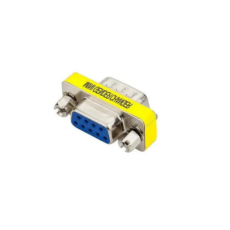 

5 шт. серийный RS-232 DB9 9-контактный переходник мама-мама F/F