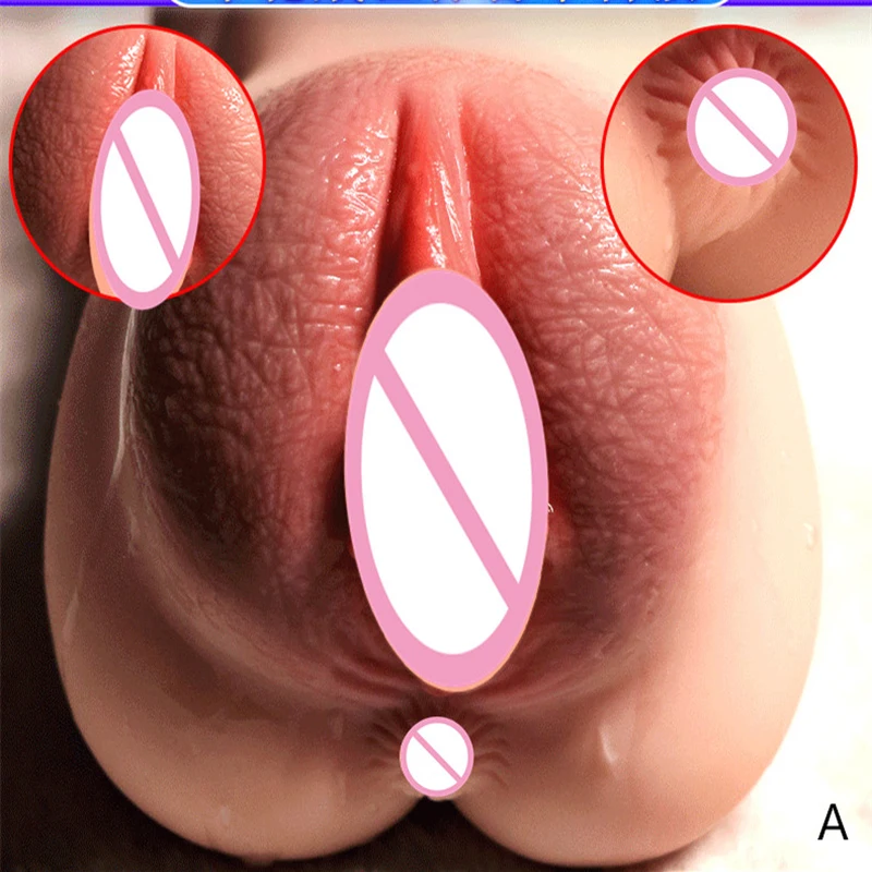 Мягкая силиконовая карманная Вагина анальная Реалистичная задница чашка для