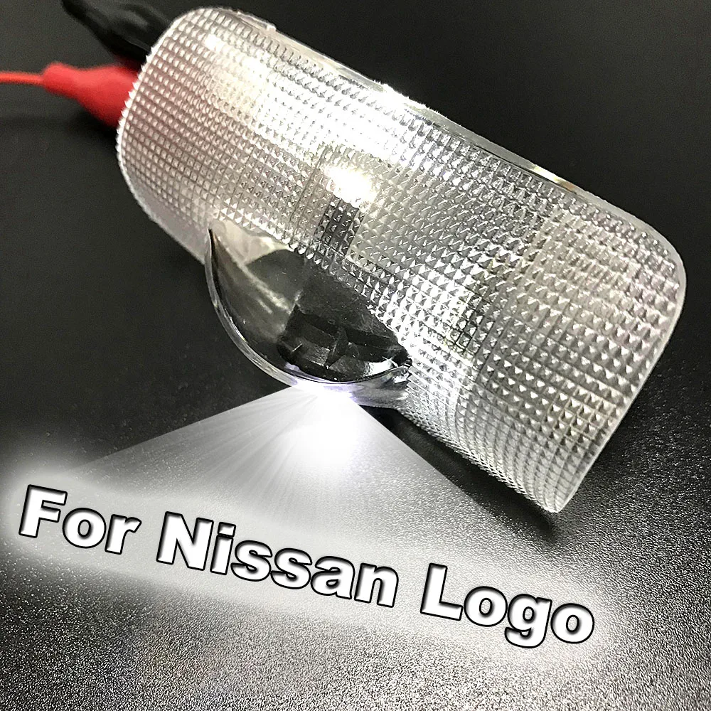 2 шт. 4 для Nissan двери значок светильник Patrol Teana автомобиля тюнинг Led добро