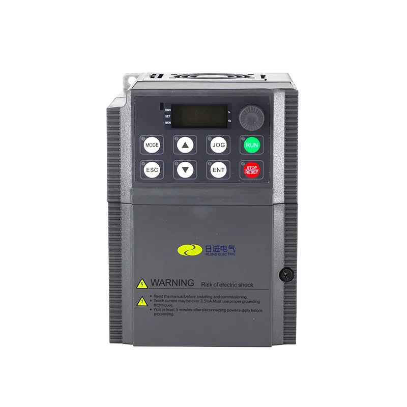 

Smart Inverter 0.4/0.75/1.5/2.2/4/5.5/7.5/11kw for three-phase motor Power supply 3-phase AC380V Embedded standard PLC