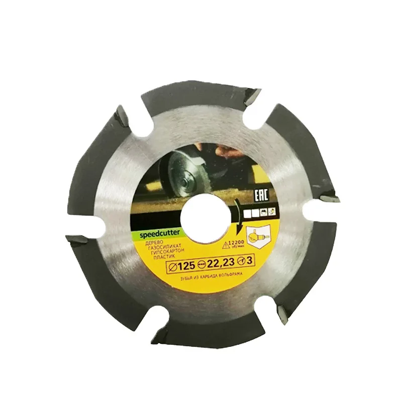 

125mm 6T Circular Saw Blade Multitool Grinder Saw Disc Carbide Tipped Wood Cutting Disc Carving Disc Blades for Angle Grinders