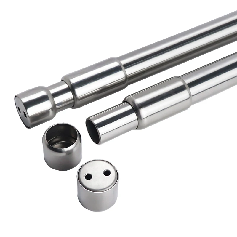 Телескопическая вешалка для одежды из нержавеющей стали 42-68 см | Обустройство