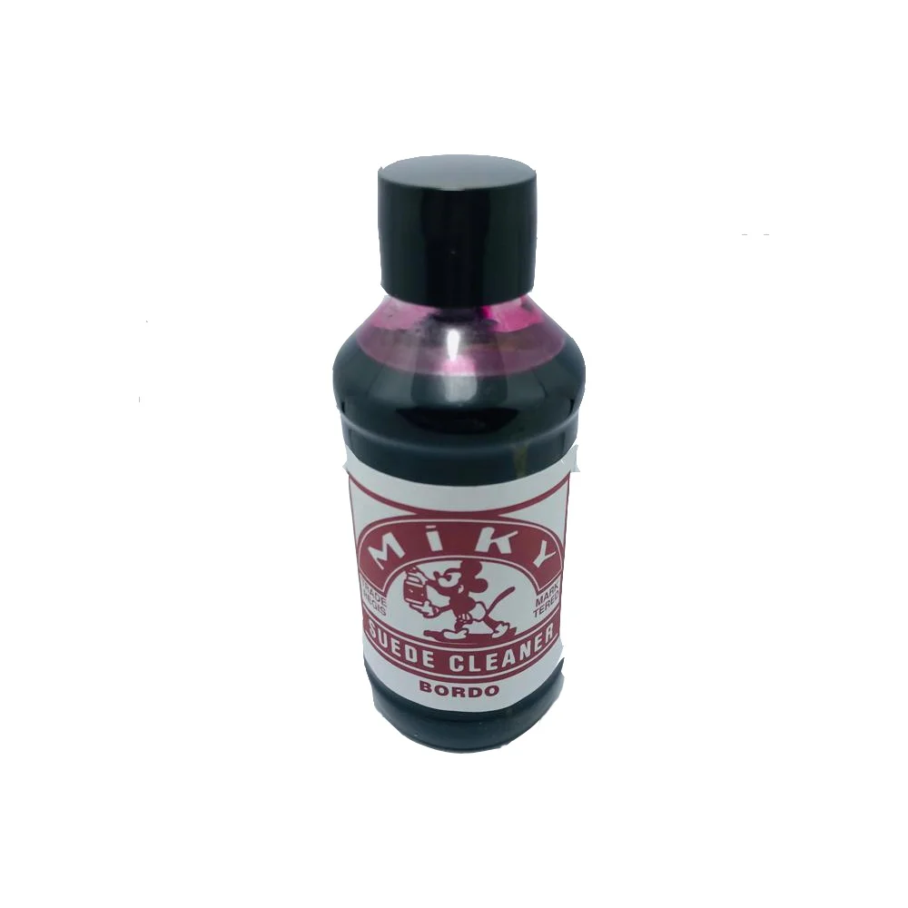 Miky замшевый жидкий бордовый лак для обуви 100 мл|Чернила тату| |