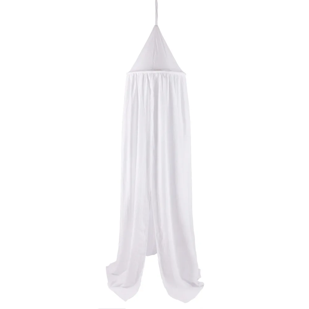 Хлопковая Нескользящая цветная Складная односпальная сетка от комаров для