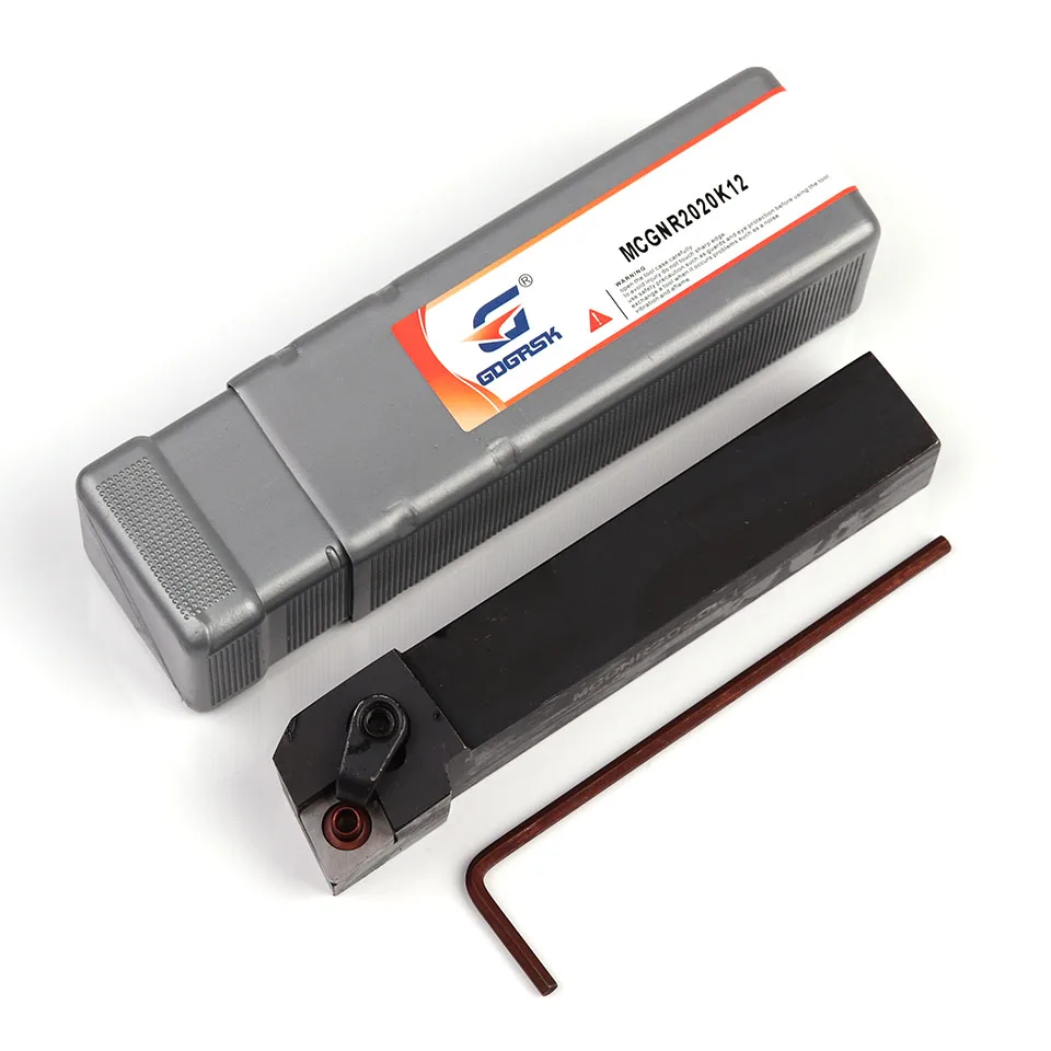 

1pc High Quality MCGNR2020K12 MCGNR1616H12 MCGNR 2525M12 External Turning Lathe Tools Holder CNC Metal Lathe Turning Boring Bar