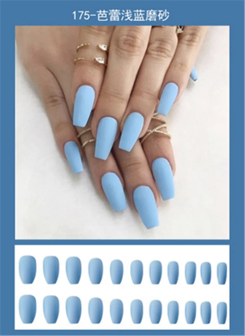 Stiletto Long Fake Nails Black Almond Impress Press on False Artificial Gloss Sharp Nep Nagels with Glue Sticker Nail Pops | Красота и
