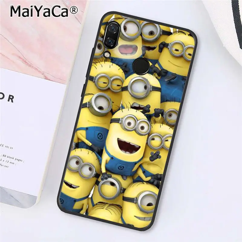 MaiYaCa милый Миньон банан желтый человек чехол для телефона Xiaomi Redmi4X 6A S2 Go Redmi 5 5Plus Note4 Note5 7 Note6Pro