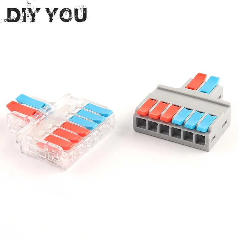 Электрический проводной соединитель 1 в 2/3 Out SPL Универсальный кабель Клеммная