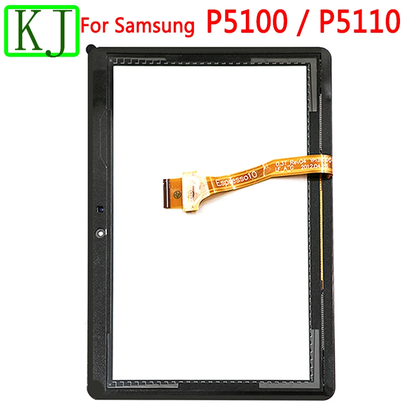 Для samsung Galaxy Tab 2 10,1 GT-P5100 P5110 N8000 сенсорная стеклянная дигитайзер панель Черный Белый P5100 сенсорный экран