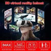 vr virtual reality 3d glasses box stereo vr headset helmet for 4 7 6 0 inches ios android smartphone bluetooth rocker