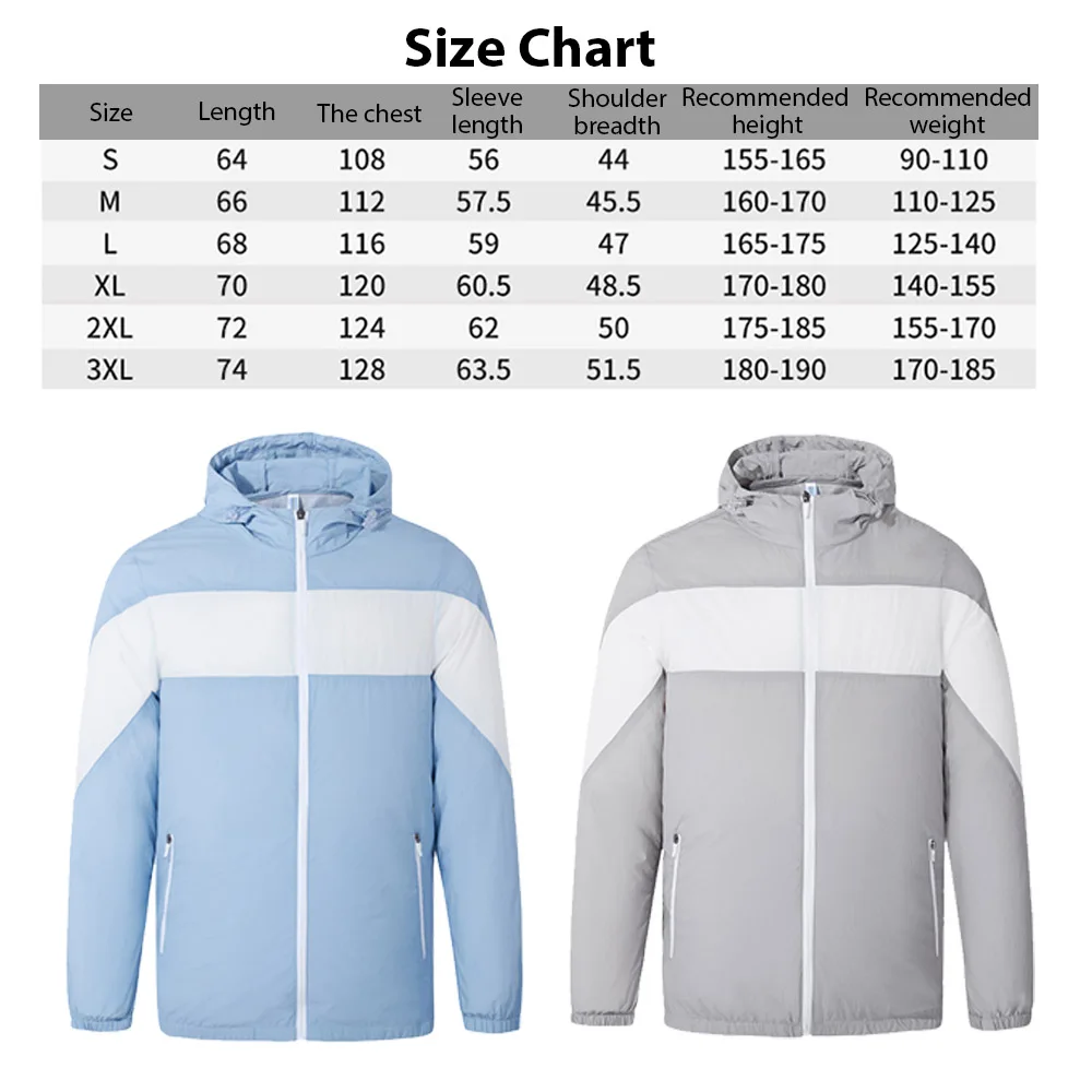 

Fan Jacket Cooling Coat Air Conditioning Cool Coat USB Charging Waistcoat For High Temperature Outdoor Work