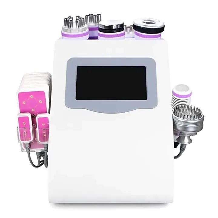 

9 In 1 Multifunction 40K Cavitation Machine Radio Frequency Body Slimming Face Skin Care Fat Removal Lipo Laser Micro Current